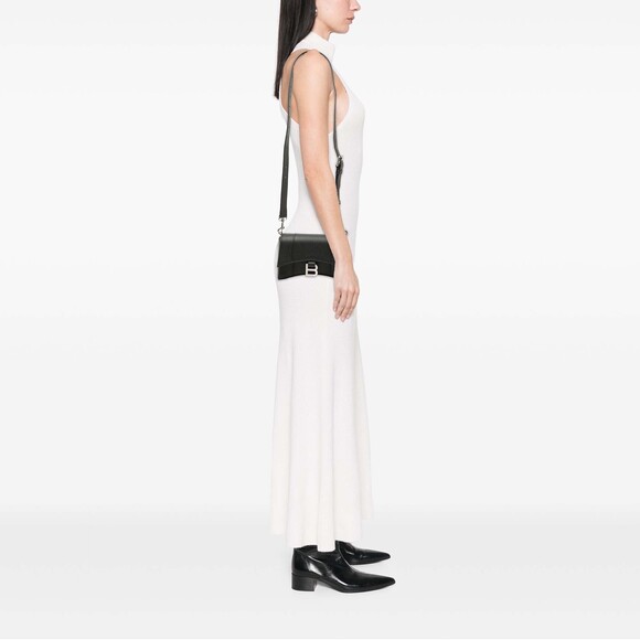 Pre-Loved Balenciaga Calfskin Hourglass Downtown Crossbody XS - Picture 7 of 7